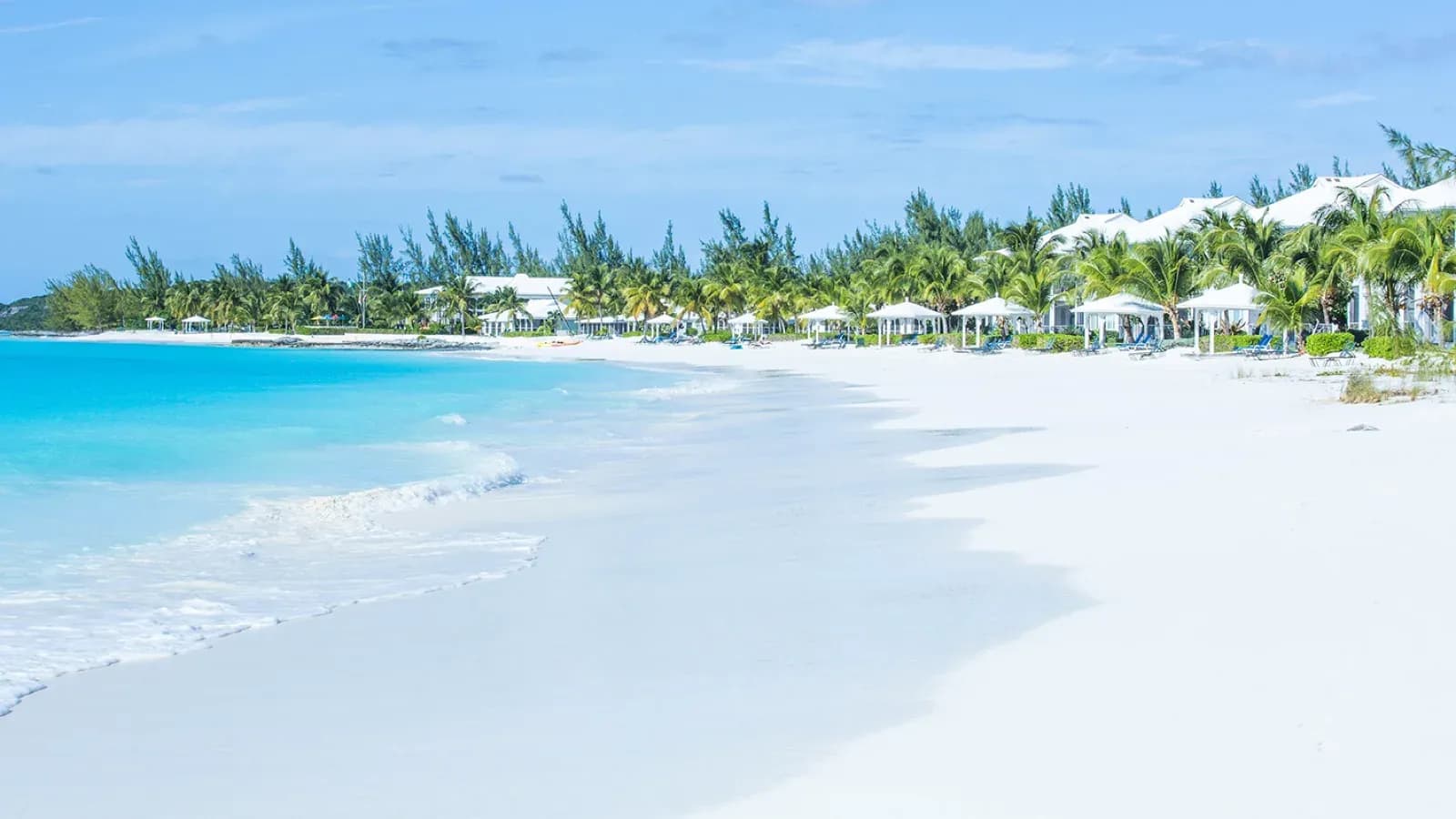 Cape Santa Maria – der lange weiße Strand vor dem Resort