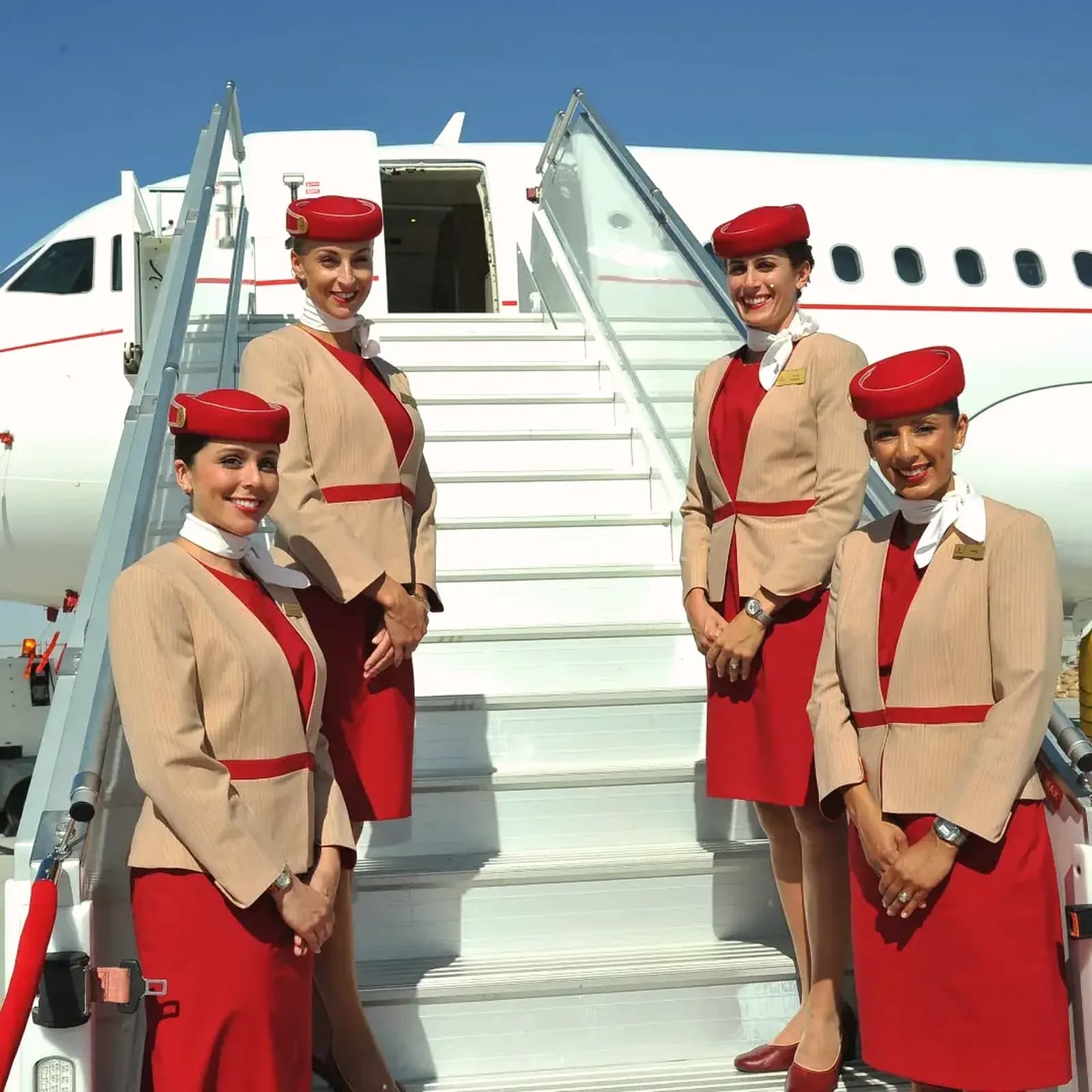 Weiterflug nach Dubai mit dem Emirates Executive Airbus A319CJ