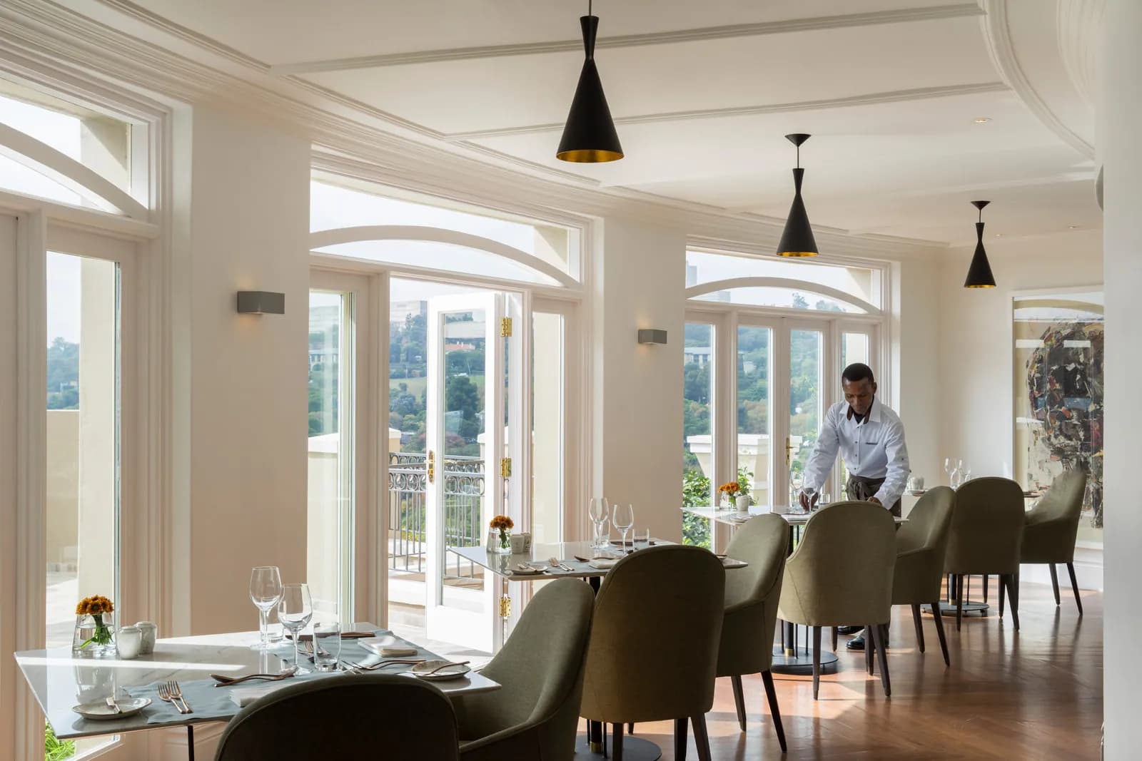 Four Seasons The Westcliff – Restaurant mit Blick über die Baumkronen