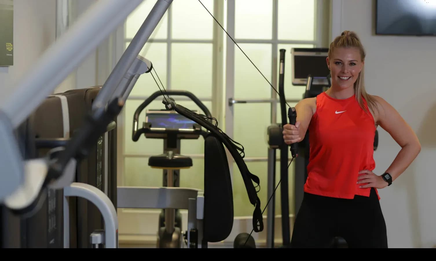 Fitnessbereich im Severin's Resort & Spa